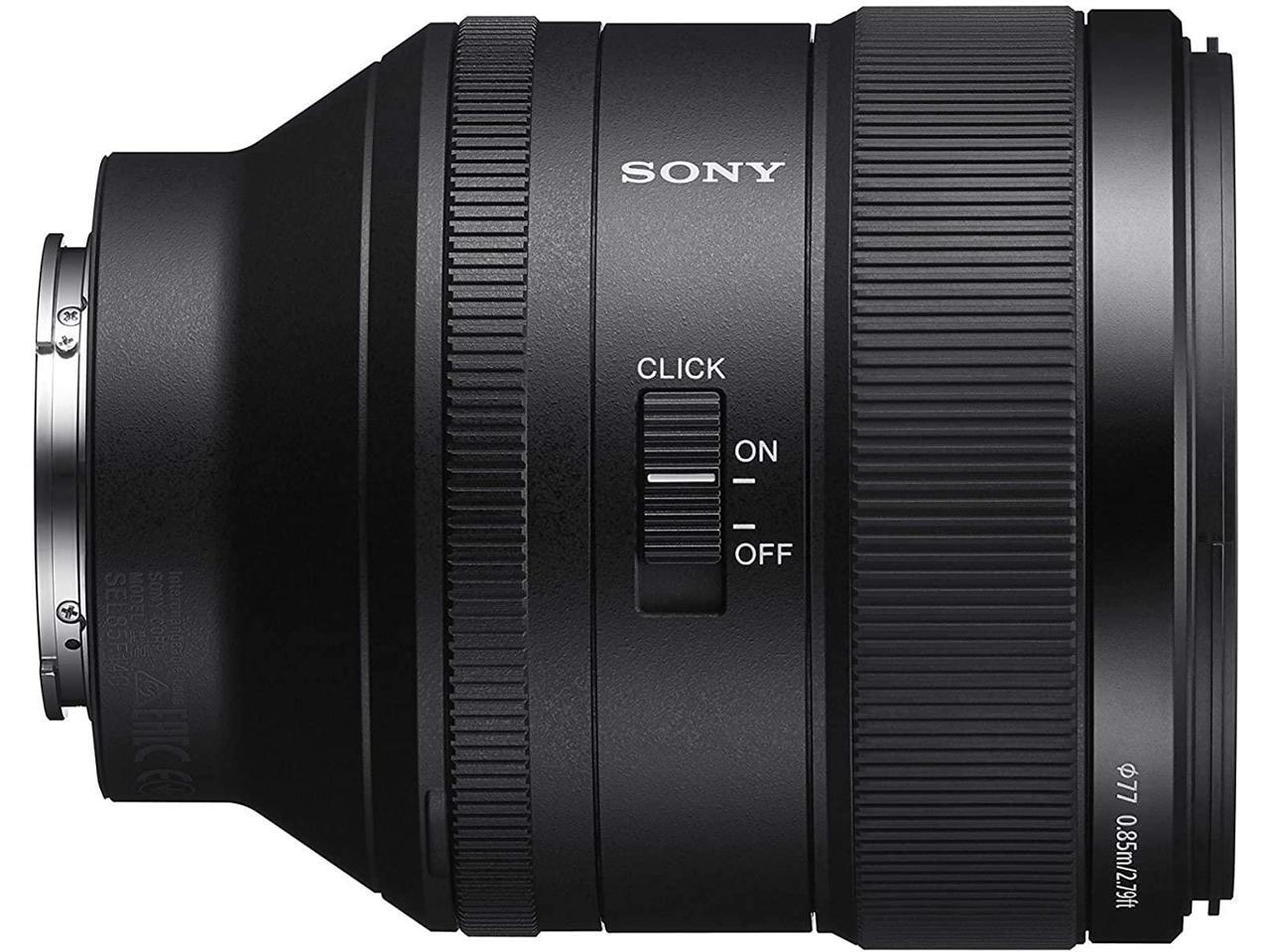 Sony FE 85mm F1.4 GM (SEL85F14GM) Camera Lens Bundle with 3PC Filter Kit